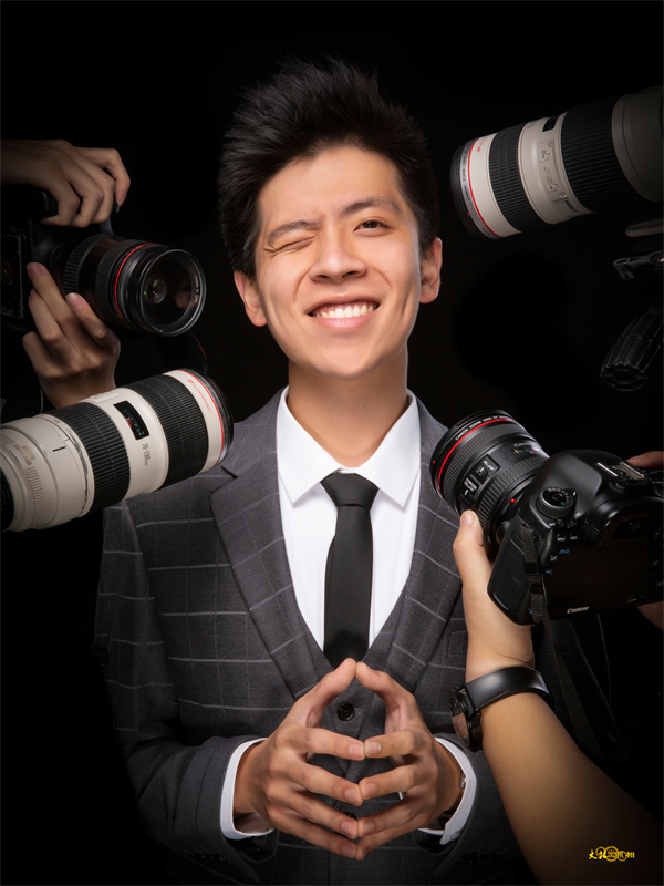 彩色創意人(rén)像作(zuò)品